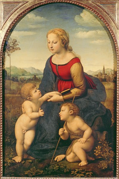 La bella jardinera de Raffaello Sanzio Raphael